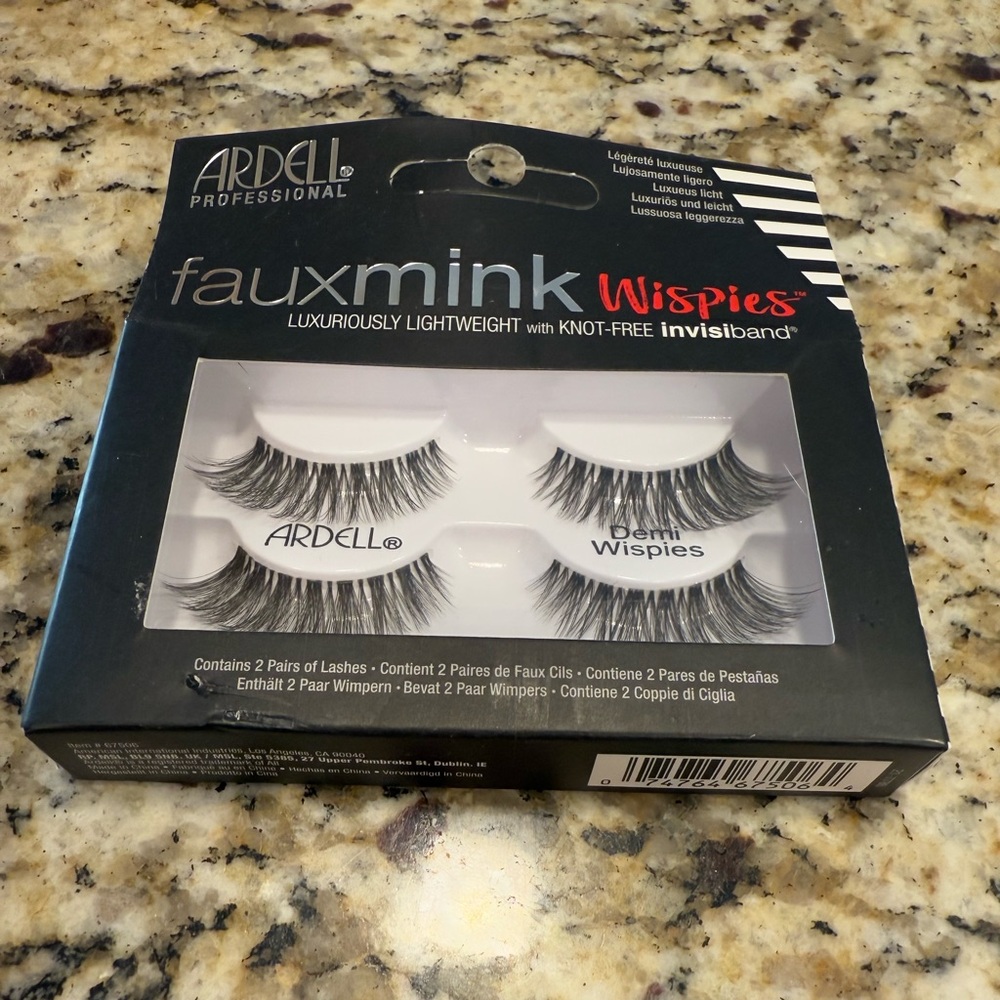 Ardell faux mink lightweight eyelashes - two pairs of lashes